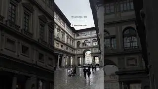 Welcome to Uffizi Gallery 🖼️, 🇮🇹 Florence, Italy!