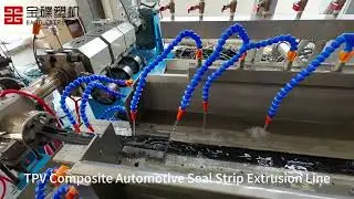 TPV composite automotive sealing strip production line