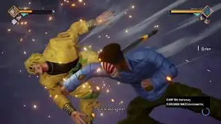 ZA WARUDO SENDS HIS ROAD ROLLER TO THE FOLKS OUT THERE - JUMP FORCE
