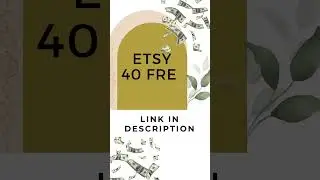 ETSY 40 FREE LISTING  #etsy40freelisting #etsy #etsyseller #etsyshop