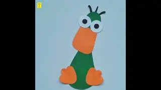 Paper Duck | DIY Paper Crafts | Paper Toy | Shorts | Ytshorts | Diary Of Art