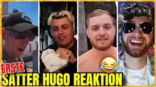 ERSTE SATTER HUGO REAKTION😱 Monte, Papaplatte, Trymacs uvm. | Der Gaming Atze