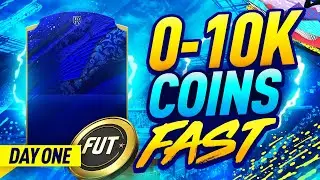 MAKE 0-10K EASY AND FAST IN FIFA 20!? Turning 0 Coins into 100k Coins Day 1!