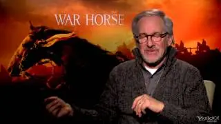 Sean Phillips interviews Steven Spielberg and the cast of War Horse