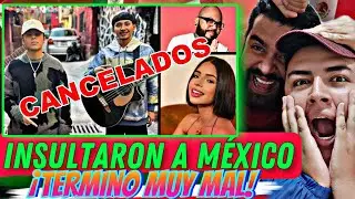 🇲🇽 reacción a 7 artistas BLOQUEADOS POR MEXICO😱🔥No podemos creer lo de *TIZIANO FERRO*🤬