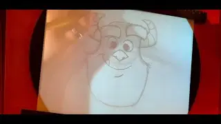 How to draw Sulley (Easy) from Monsters Inc at Disney&rsquo;s Animation Academy