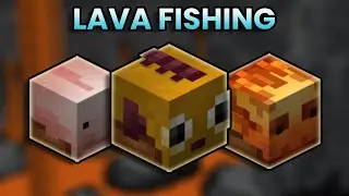 Fishing in LAVA?! (Hypixel Skyblock)