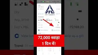 ITC Share में Lower Circuit 52 Week Low बनाया! #moneynestbyvarunsingh