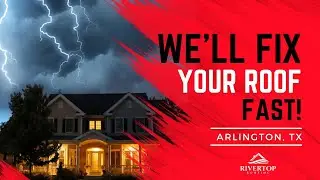 If you need emergency insurance storm damage roof repair in Arlington, Texas we want to help now!