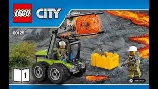 60125 Instrucciones para LEGO Helic&oacute;ptero de carga pesada Volcano