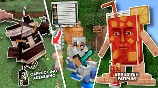 MINECRAFT TAPI ADA 96 PET BRAINROT! - Addon PETS (MCPE 1.20)