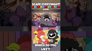 SCARE Everynight! (Nightmare Critters Theme Song) Poppy Playtime Baba X Simon Spot The Difference 2