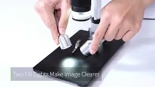 Andonstar AD407 HDMI Soldering Digital Microscope with 4MP UHD 7'