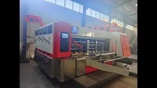 QH high speed computer adjust fleox printing electric rotary die cutter slotter attachment machine