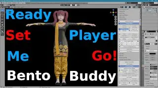 Bento Buddy - Mapping the readyplayerme characters for use with Second Life