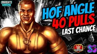 Hall Of Fame Kurt Angle 40 Pulls One Last Chance / WWE Champions