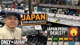 “Used Guitar Effects in Japan That Will Blow Your Mind 💥🎸”