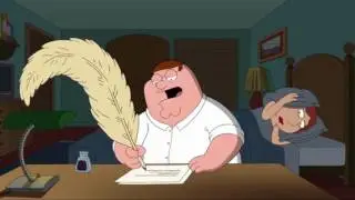 Family Guy - Peter und seine riesen Schreibfeder - Deutsch