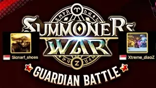 SUMMONERS WAR GUARDIAN BATTLE 2020 GROUP B| Xtreme_diaoZ VS Sicnarf_shoes