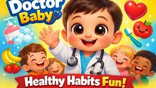 Doctor Baby 🩺 | Fun Medical Story for Kids | 3D Animated Healthy Habits Cartoon