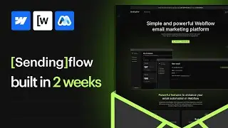 How Sendingflow built a low-code app with Webflow, Wized, and Memberstack in two weeks!