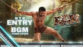 NTR iNTRo BGM RRR piano cover by Surya's piano|NTR|RC|SSRajamouli|MMKeeravaani #ntr #ramcharan #rrr