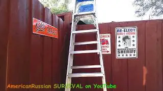 'Redneck' Roll Roofing Repair, Motorcycle Storage