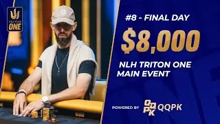 $8K NLH Triton ONE Main Event &ndash; Event #8, Final Day | JEJU II 2025