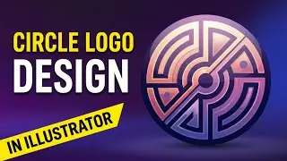 HOW TO Illustrator Circle logo design