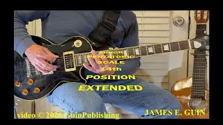 B MINOR PENTATONIC SCALE 14TH POSITION EXTENDED