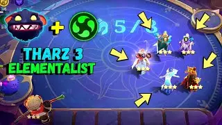 THARZ 3 + ELEMENTALIST Combo | Easy and Effective Strategy | Magic Chess