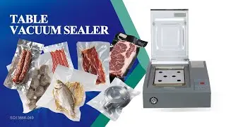 Bespacker DZ-240B Mini Chicken Packing Machine Dry Fish Fruit Food Vacuum Sealer Machine#vacuum
