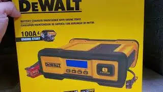 REVIEW- DEWALT 30 Amp Battery Charger, 3 Amp Maintainer/ 100 Amp Engine Start- IS THIS ANY GOOD?