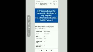 Sof NSO Results LEVEL 2🔥#shorts#