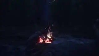 2014 Appalachian Thru Hike 36 - Irish songs by the campfire, VT