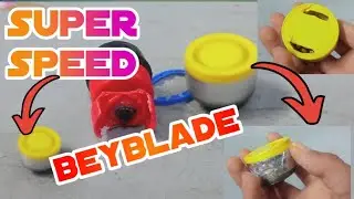 Upgrade a beyblade made with bearing into a high speed beyblade
