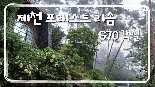 제천 포레스트 리솜 G70, 73평 객실 투어