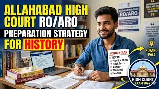 Allahabad Highcourt RO ARO Preparation Strategy II AHC RO ARO Strategy for History #ahcroaro #ahc_ro