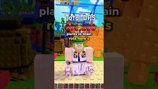 Лучшая комбинация для огромного урона в Plants vs Brainrots 🌺 #roblox