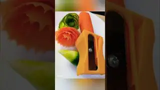 technologi... sharpen veggies now and make flower #kitchenwithadeela #kitchenhacks #kitchengadgets