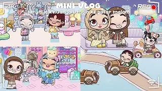 (AVATAR WORLD) MINI VLOG SERUNYA KELUARGA L MAIN KE PASAR MALAM