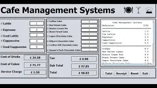 How to Create Cafe Management Systems in Java NetBeans - Full Tutorial