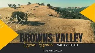 BEST TRAIL in Vacaville / Browns Valley Open Space Aerial View / Hiking / Gravel / MTB Trails
