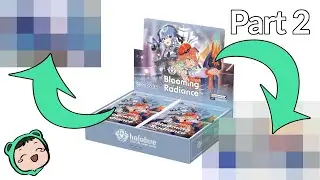 Unboxing a Hololive Blooming Radiance Booster Box! (Part 2)
