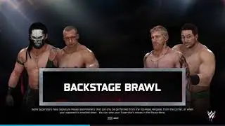 Yankı's backstage attack against TarıkTilla with G&ouml;rkem's help after Smackdown Main Event