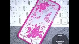 Пластиковый чехол для iphone 6/6s Beautiful Floral Rose розовый