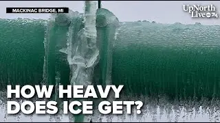 Science behind how heavy ice gets and how it can snap trees, power lines
