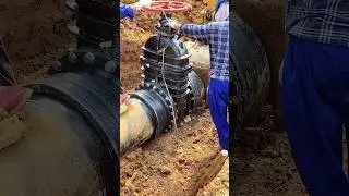 Ductile Iron Pipe Valve Installation Process