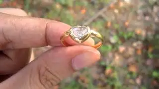 CHOPARD AUTHENTIC DIAMOND YELLOW GOLD RING