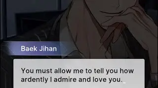 Lunar Romance otome game Baek Jihan &lsquo;a man that reads to you&rsquo; one of my fav calls
